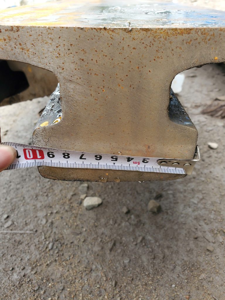 Quy Cách Thực Tế Thép Ray A100